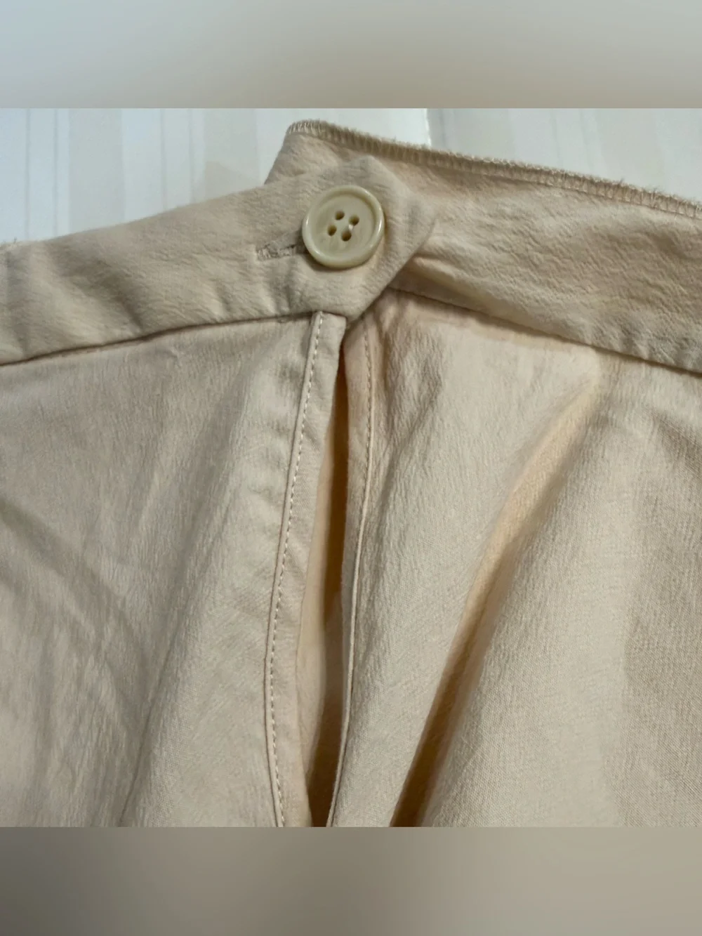 Zara Asymmetrical Wrap Side Tie High Waist Wide Leg Crop Small